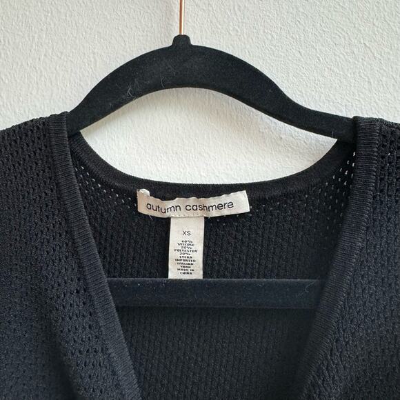 Autumn Cashmere Italian Yard Flounce Sleeve With Cold Shoulders - XSh - Picture 3 of 6